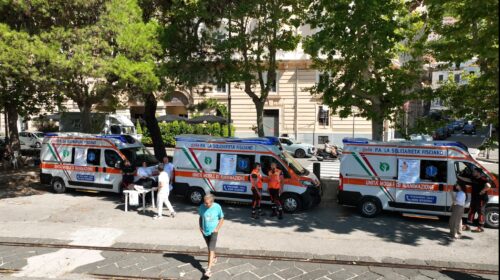 Salerno, successo per la campagna “Ti Guardo le Spalle” con protagonista La Solidarietà di Fisciano