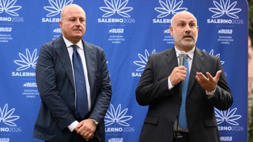 EUG Salerno 2026, L’ANCE Aies Salerno a sostegno dell’organizzazione dei Giochi Europei Universitari. EUG Salerno 2026, L’ANCE Aies Salerno a sostegno dell’organizzazione dei Giochi Europei Universitari.