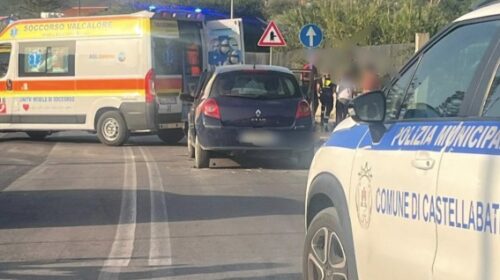 Castellabate, scontro tra 3 veicoli: feriti lievi