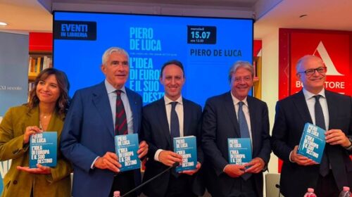 Piero De Luca presenta il suo libro a Roma: “L’idea di Europa e il suo destino”