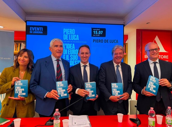 Piero De Luca presenta il suo libro a Roma: “L’idea di Europa e il suo destino”