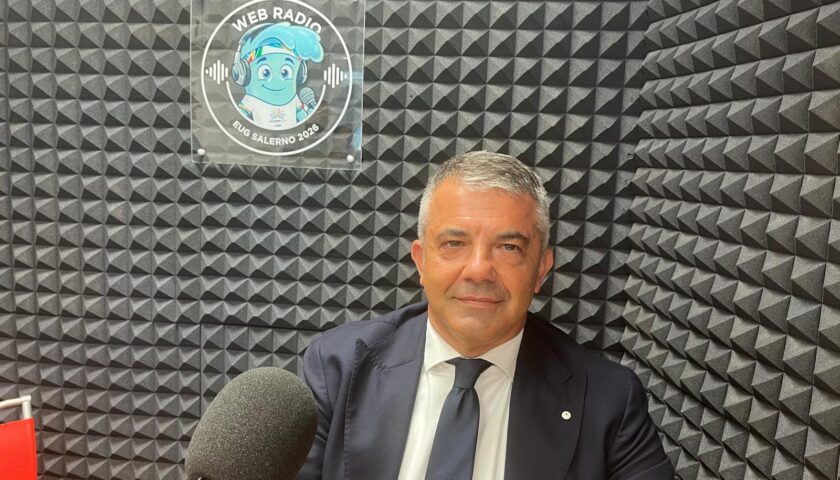 EUG SALERNO 2026, DE STEFANO (AREA RISORSE UNISA): GRAZIE AI GIOCHI IMPIANTI SPORTIVI PIU’ FUNZIONALI E SICURI