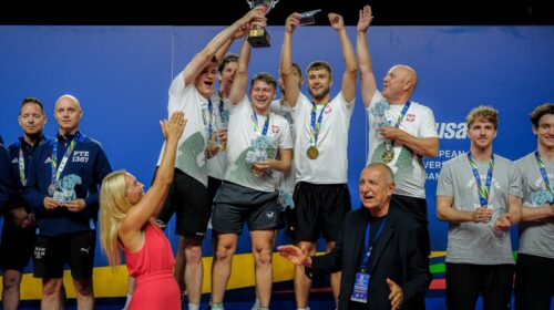 EUG Salerno 2026, prime medaglie: a Zamojski Academy e (Polonia) Parigi due ori nel Tennistavolo a squadre EUG Salerno 2026, prime medaglie: a Zamojski Academy e (Polonia) Parigi due ori nel Tennistavolo a squadre