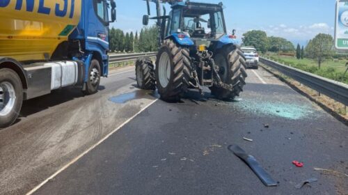 Capaccio Paestum, incidente stradale sulla SS18: ferito conducente di un trattore