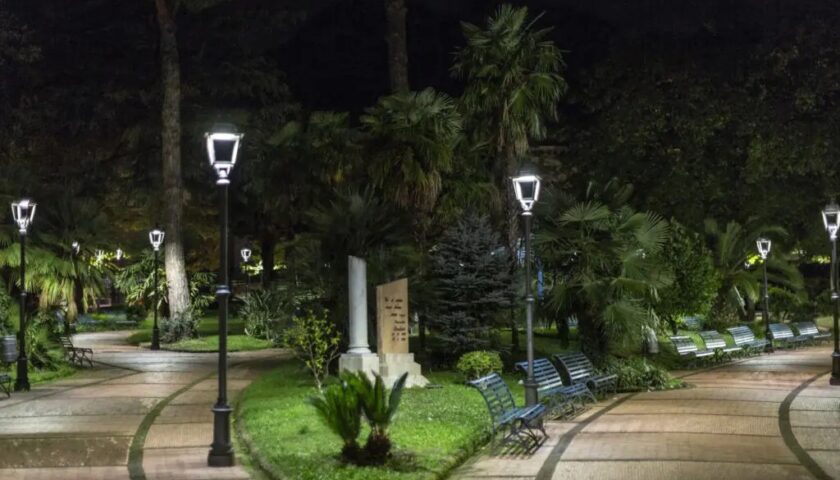 Cava de’ Tirreni, chiusa la villa comunale “Falcone e Borsellino”