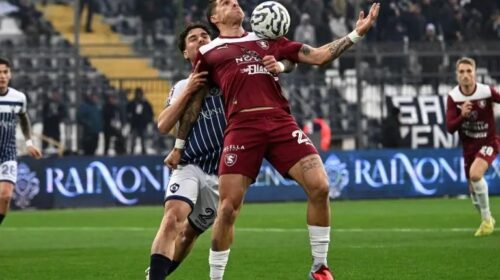Salernitana, Molina al Trento a titolo temporaneo