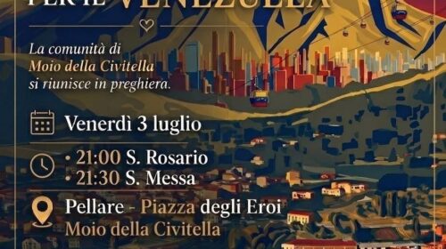 Moio della Civitella si mobilita per il Venezuela: al via una campagna di solidarietà Moio della Civitella si mobilita per il Venezuela: al via una campagna di solidarietà