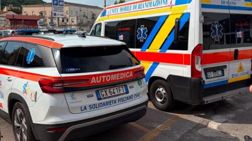 Siano: colpita da arresto cardiaco, donna salvata dagli operatori de La Solidarietà