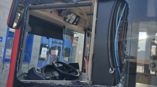 Autobus danneggiato, individuato il responsabile