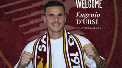 Salernitana, firma l’attaccante D’Ursi