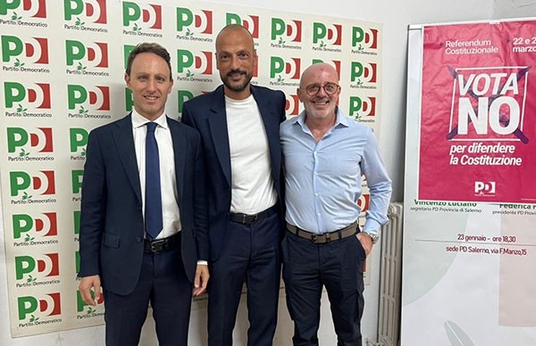 Salerno,  il sindaco di Montecorvino Pugliano Chiola entra nel Pd