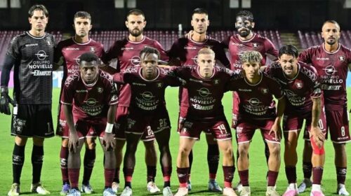 Salernitana-Sorrento: i convocati di Cosmi
