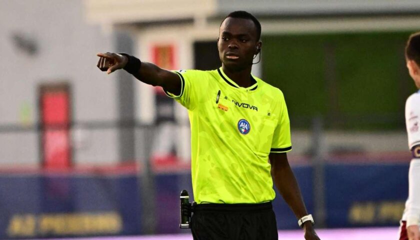 Salernitana -Bari affidata a Diop di Treviglio