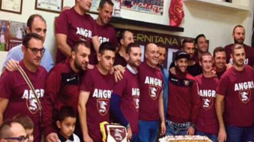 Tifosi Salernitana, il club Angri festeggia il decennale: stasera grande festa in piazza