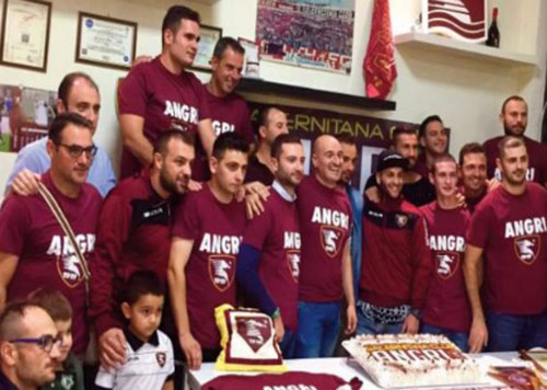 Tifosi Salernitana, il club Angri festeggia il decennale: stasera grande festa in piazza