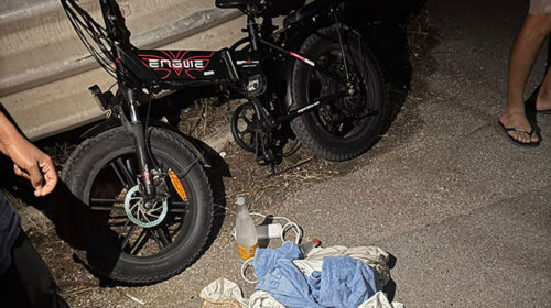 Pedalavano di notte sull’Aversana, poi la caduta: due 33enni feriti, uno ha fratture multiple