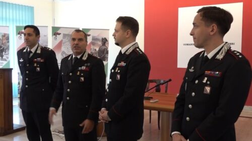 Salerno, nuovi assetti per l’Arma dei carabinieri