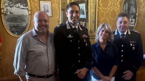 Cava de’ Tirreni, il comandante dei carabinieri del reparto territoriale in visita a Palazzo di Città Cava de’ Tirreni, il comandante dei carabinieri del reparto territoriale in visita a Palazzo di Città