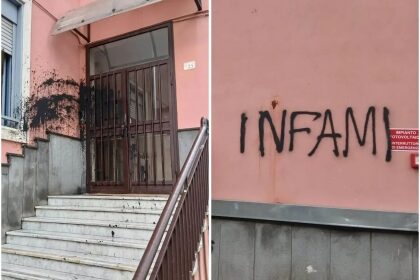 Nocera Superiore, scritte contro il Comune: accertamenti per individuare i responsabili