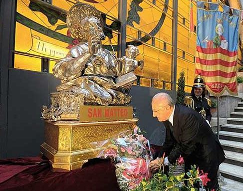 Processione San Matteo, ci sarà anche il sindaco De Luca
