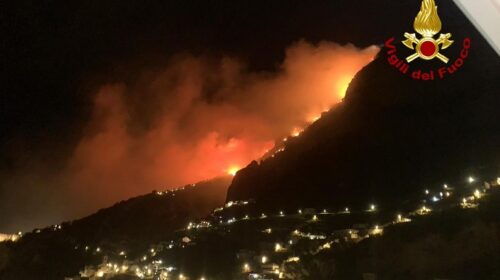 Incendi sui Monti Lattari. Zabatta (assessora regionale): “Dietro le fiamme, una precisa regia”