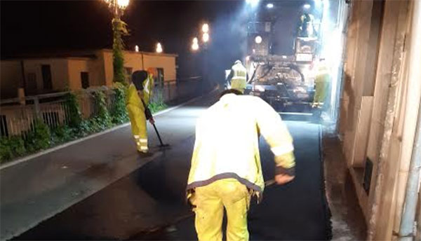 Lavori a linea elettrica, chiude la Statale 163 a Minori: stop al traffico durante la notte