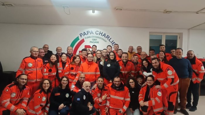 Pagani, festa per “Papa Charlie”: al servizio della gente con 35 anni di volontariato