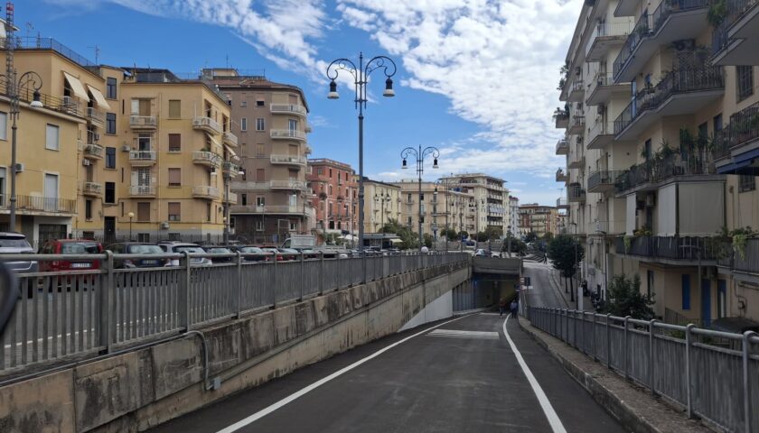 Salerno, il consigliere Avella sul sottopasso Racinaro: “Da riparare subito, non è a norma”