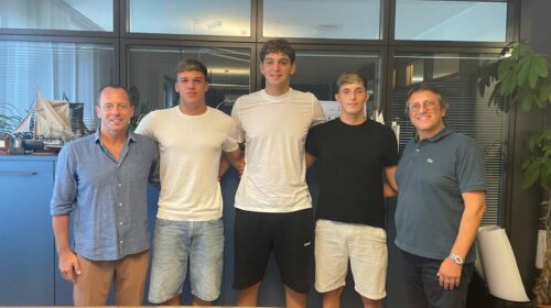 Triplo rinnovo in casa Rari Nantes Nuoto Salerno