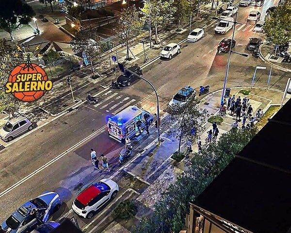 Salerno, rissa nella notte in viale Gramsci: tre giovanissimi feriti