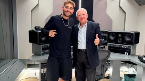Salerno, De Luca tiene a battesimo il nuovo studio di registrazione di Rocco Hunt Salerno, De Luca tiene a battesimo il nuovo studio di registrazione di Rocco Hunt
