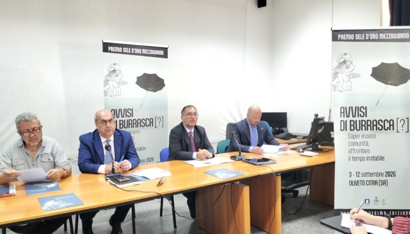A Oliveto Citra da giovedì la 42esima edizione del Premio Sele d’Oro