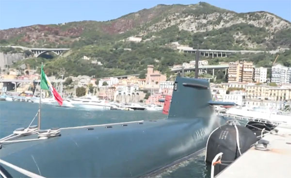 Salerno, arriva il sommergibile Todaro: visite aperte al pubblico domani e domenica