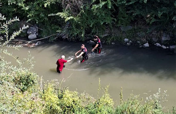 Polla, 68enne intrappolato nel fiume Tanagro: salvato dai Carabinieri