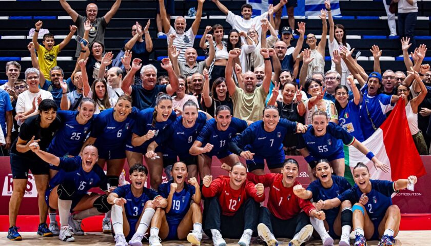 Sette atlete della Jomi Salerno protagoniste con l’Italia ai Giochi del Mediterraneo