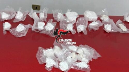 Trovato con tre chili e mezzo di cocaina: 53enne arrestato ad Eboli