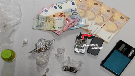 Polla, detenzione ai fini di spaccio: arrestato pusher 48enne