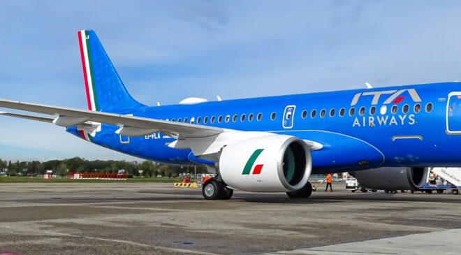 Airbus A220-100 di ITA Airways