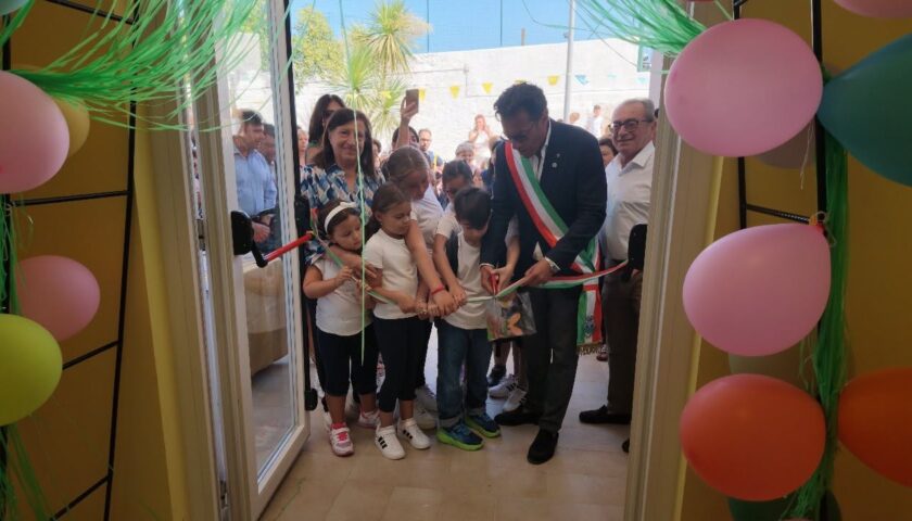 Dragonea di Vietri sul Mare, primo giorno di scuola in aule moderne e sicure nel rinnovato plesso di via Vallone