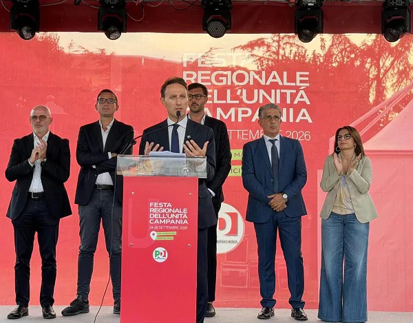Festa dell’Unità, Piero De Luca: “Dal Pd Campania onda di partecipazione, il futuro è nelle nostre mani”