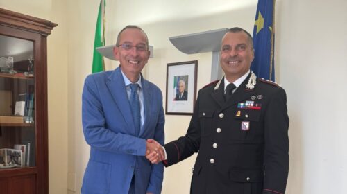 Carabinieri Salerno, il prefetto saluta il nuovo Comandante Provinciale Andrea Corinaldesi Carabinieri Salerno, il prefetto saluta il nuovo Comandante Provinciale Andrea Corinaldesi