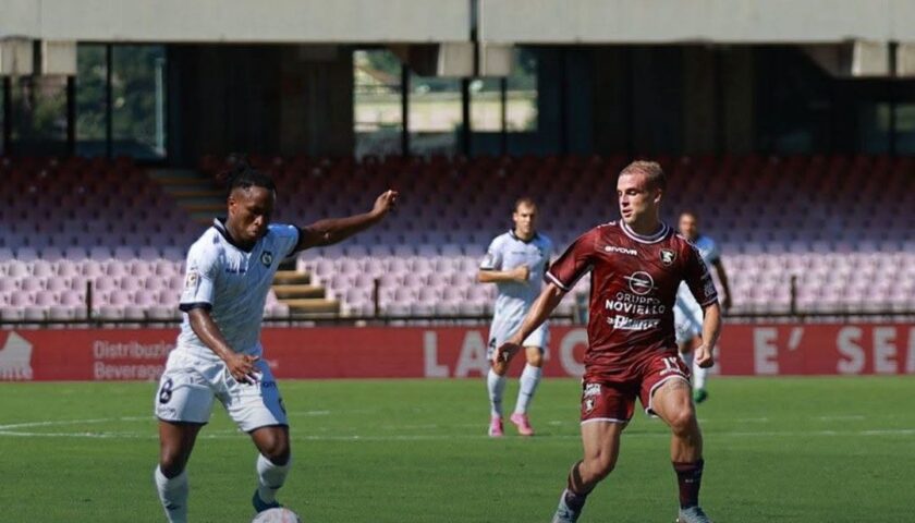 La Salernitana stecca ancora, la Cavese porta via un pareggio dall’Arechi