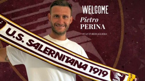 Salernitana, contratto per un anno al portiere Perina