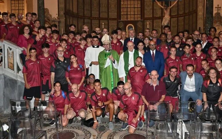 Salernitana alla Santa Messa degli Sportivi in Cattedrale in onore di San Matteo