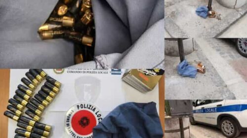 Castel San Giorgio, ritrovate cartucce in strada: si indaga