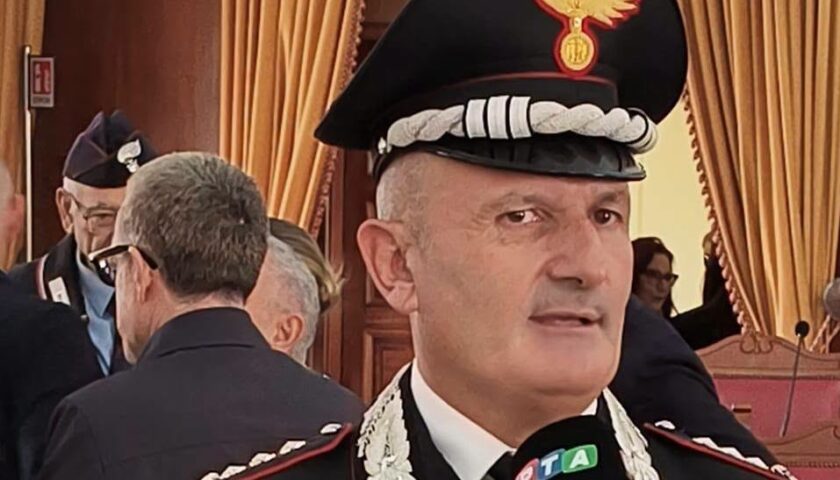 Nocera Inferiore, cittadinanza onoraria per il colonnello dei carabinieri Gianfranco Albanese