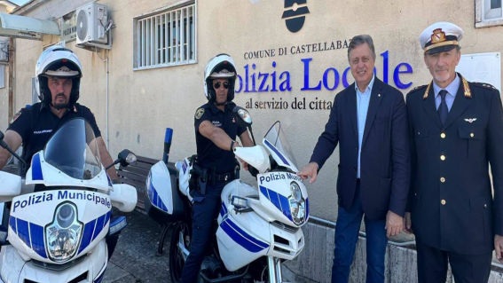 Castellabate, nuovi mezzi al servizio della Polizia Municipale