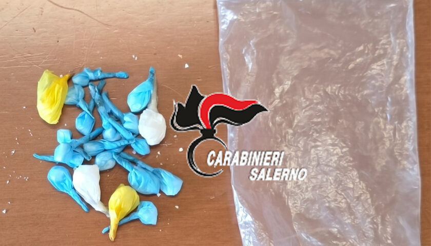 Pontecagnano Faiano, arrestato 33enne trovato con crac e cocaina