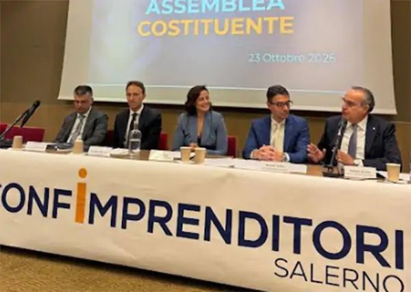 Confimprenditori sceglie Salerno, inaugurata la nuova sede: Luisa Rosa presidente
