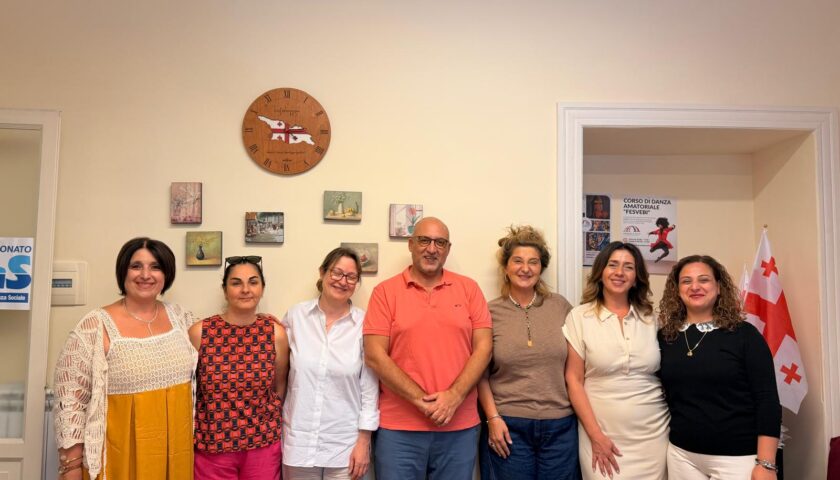 Salerno e la Georgia sempre più vicine: il Console Ekaterine Ninua incontra la comunità locale